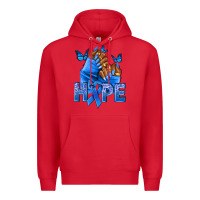 Red hope blueribboncolon cancer nails Premium Hoodie - NancyCooperArtShop