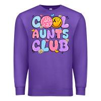 Purple cool aunts club Premium Sweatshirt - JahusDesignShop