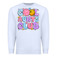 White cool aunts club Premium Sweatshirt - JahusDesignShop