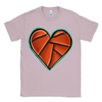Lilac basketball heart Classic Tee - texasbilliewilder