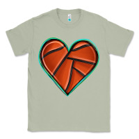 Matcha basketball heart Classic Tee - texasbilliewilder