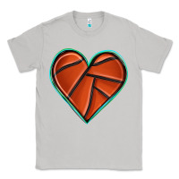 Moon Dust basketball heart Classic Tee - texasbilliewilder