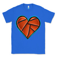 True Royal basketball heart Classic Tee - texasbilliewilder