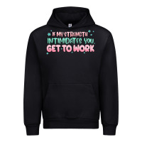 Black get to work Urban Hoodie - MaliasSmallBusiness