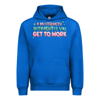 Cobalt get to work Urban Hoodie - MaliasSmallBusiness