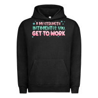 Pigment Black get to work Urban Hoodie - MaliasSmallBusiness
