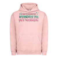 Pigment Salmon get to work Urban Hoodie - MaliasSmallBusiness