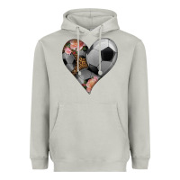 Moon Dust western soccer heart Heavyweight Hoodie - HRA Design Shop