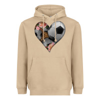 Mushroom western soccer heart Heavyweight Hoodie - HRA Design Shop