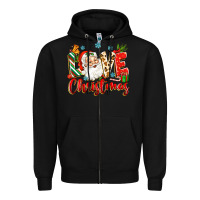 Black love christmas Zipper Hoodie - Zillion Design Studio