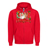 Red love christmas Zipper Hoodie - Zillion Design Studio