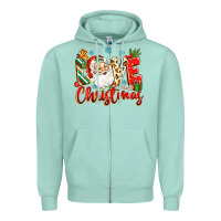 Seafoam love christmas Zipper Hoodie - Zillion Design Studio