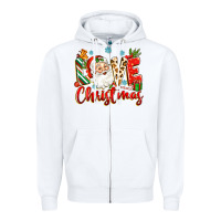 White love christmas Zipper Hoodie - Zillion Design Studio