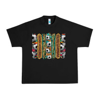 Black soccer camouflage serape cowhide turquoise leopard glitter  brushstrok Urban Heavy Tee - Artiststas