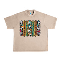 French Oak soccer camouflage serape cowhide turquoise leopard glitter  brushstrok Urban Heavy Tee - Artiststas