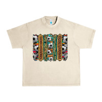 Sandshell soccer camouflage serape cowhide turquoise leopard glitter  brushstrok Urban Heavy Tee - Artiststas