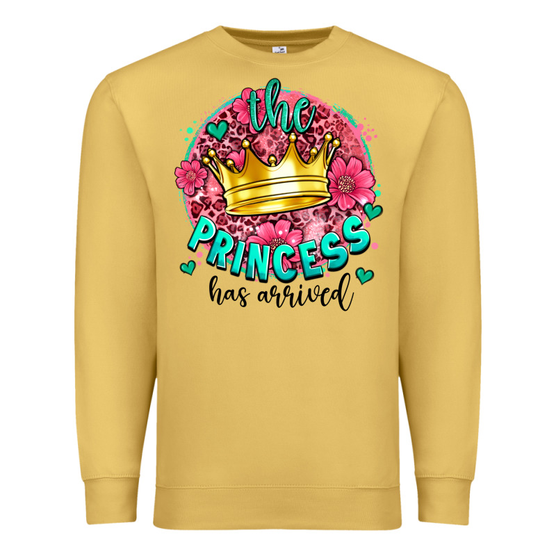 The Princesshas Arrived Premium Sweatshirt by AdoDesignShop | Teevron