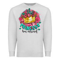 Dove Grey the princesshas arrived Premium Sweatshirt - AdoDesignShop