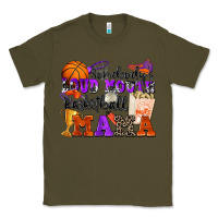 Army Green somebody's loud mouth basketball mama Classic Tee - Zillion Design Studio