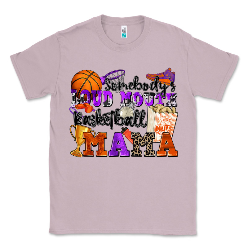 Somebody's Loud Mouth Basketball Mama Classic Tee by Zillion Design Studio | Teevron