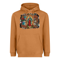 Meerkat virgin mary Heavyweight Hoodie - SublimationCraftShop