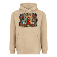 Mushroom virgin mary Heavyweight Hoodie - SublimationCraftShop