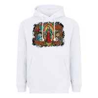 White virgin mary Heavyweight Hoodie - SublimationCraftShop