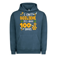 Pigment Midnight Navy i cant beelieve its been 100 days Urban Hoodie - MaliasSmallBusiness