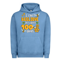 Pigment Pebble Blue i cant beelieve its been 100 days Urban Hoodie - MaliasSmallBusiness