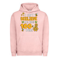 Pigment Salmon i cant beelieve its been 100 days Urban Hoodie - MaliasSmallBusiness