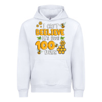 White i cant beelieve its been 100 days Urban Hoodie - MaliasSmallBusiness