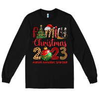 Black family christmas 2023 making memories together Long Sleeve Tee - MaliasSmallBusiness