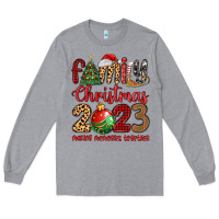 Heather Grey family christmas 2023 making memories together Long Sleeve Tee - MaliasSmallBusiness
