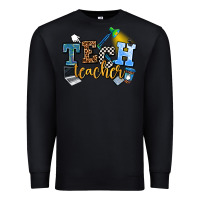 Black tech teacher Premium Sweatshirt - AdoDesignShop