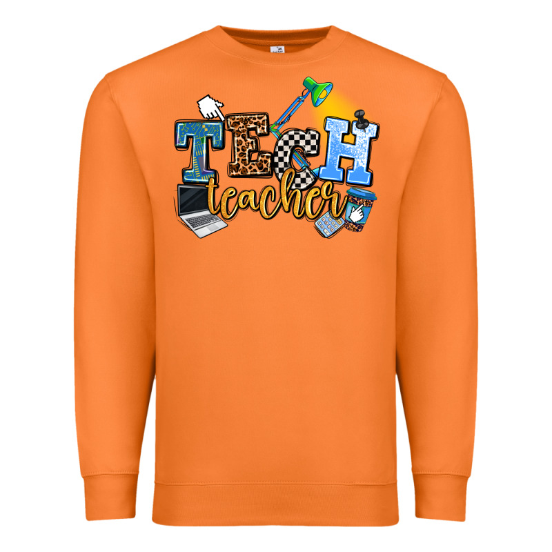 Tech Teacher Premium Sweatshirt by AdoDesignShop | Teevron
