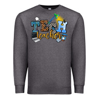 Charcoal Heather tech teacher Premium Sweatshirt - AdoDesignShop