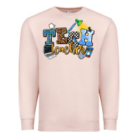 Pale Pink tech teacher Premium Sweatshirt - AdoDesignShop