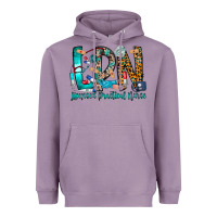 Lavender lpn Heavyweight Hoodie - CowhideDigitalArt