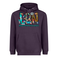 Plum lpn Heavyweight Hoodie - CowhideDigitalArt