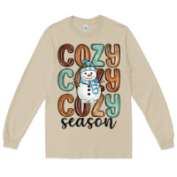 Cozy Season Snowman Long Sleeve Tee | Teevron