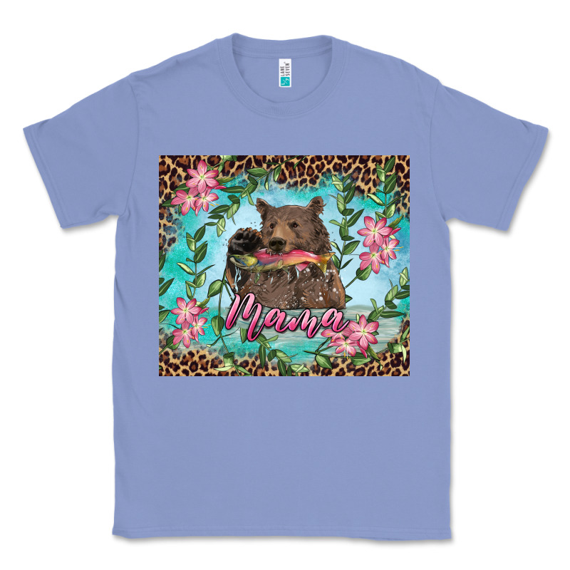 Mama Bear Haunting Fish Floral Classic Tee by RanaPortraitStore | Teevron