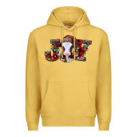 Antique Gold joy baby cow christmas Premium Hoodie - Jasminsmagicworld