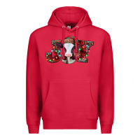 Cardinal joy baby cow christmas Premium Hoodie - Jasminsmagicworld