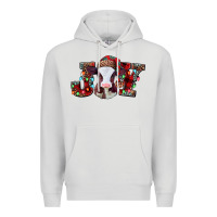 Dove Grey joy baby cow christmas Premium Hoodie - Jasminsmagicworld