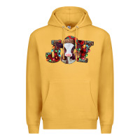 Mustard joy baby cow christmas Premium Hoodie - Jasminsmagicworld