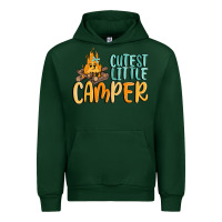 Forest Green cutest little camper Urban Hoodie - MaliasSmallBusiness