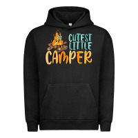 Pigment Black cutest little camper Urban Hoodie - MaliasSmallBusiness
