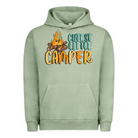 Pigment Oil Green cutest little camper Urban Hoodie - MaliasSmallBusiness