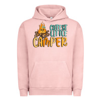 Pigment Salmon cutest little camper Urban Hoodie - MaliasSmallBusiness
