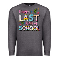 Charcoal Heather happy last day of school Premium Sweatshirt - JahusDesignShop